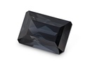 Spinel 13.1x9mm Emerald Cut Dark Grey Purple