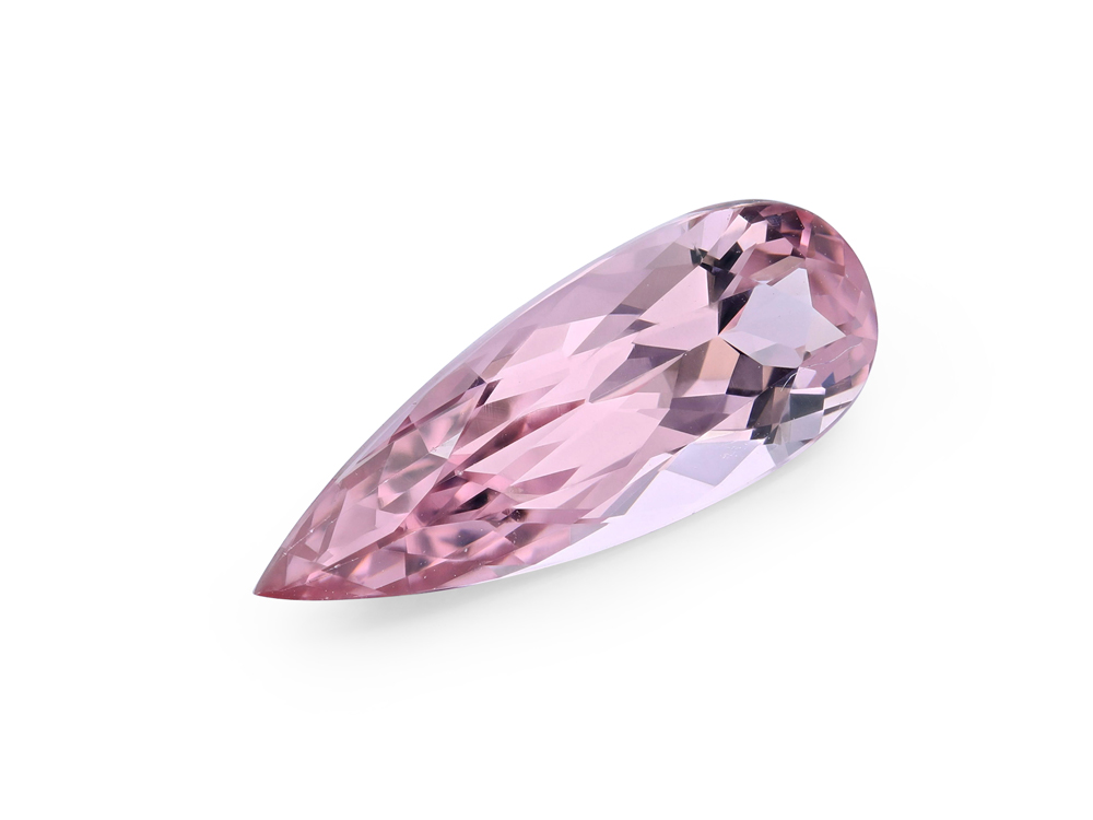 Spinel 14.8x5.8mm Pear Shape Light Pink