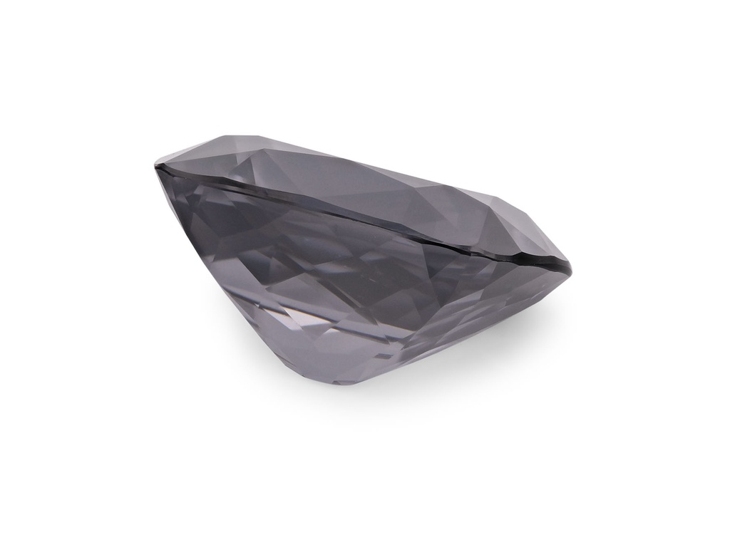 Spinel 11.2x9.2mm Cushion Purple Grey