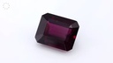 Rhodolite Garnet 13.25x10.5mm Emerald Cut
