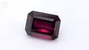 Rhodolite Garnet 15.2x11.25mm Emerald Cut