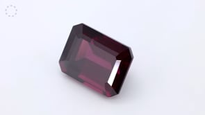Rhodolite Garnet 12.7x9.6mm Emerald Cut