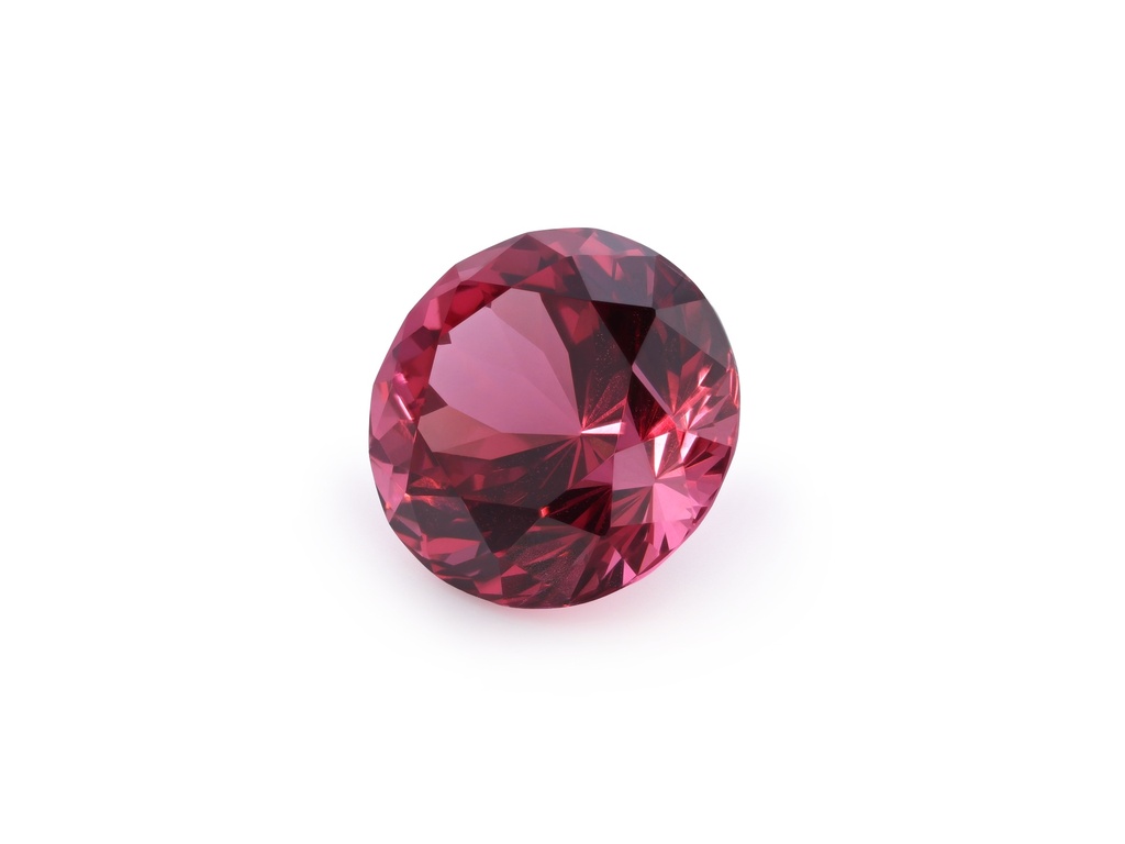 Spinel 8.30mm Round Orange Red