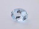 Aquamarine 14x10.2mm Oval Mid Blue