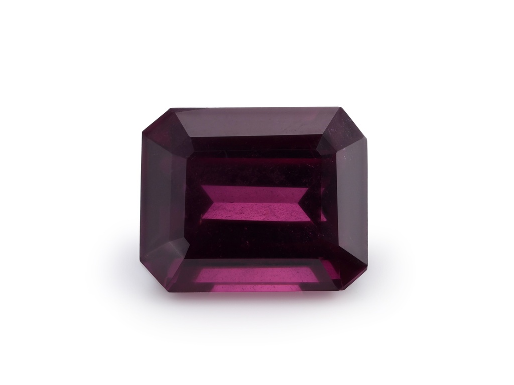Rhodolite Garnet 11.4x9.3mm Emerald Cut