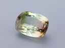 Bi Colour Tourmaline 14x10.1mm Cushion
