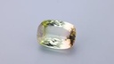Bi Colour Tourmaline 14x10.1mm Cushion