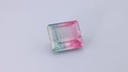 Watermelon Tourmaline 16.9x15mm Emerald Cut