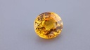 Sri Lankan Orange Sapphire 8.18x7.34mm Oval