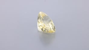 Yellow Sapphire 9.21x7.51mm Cushion Light UNHEATED