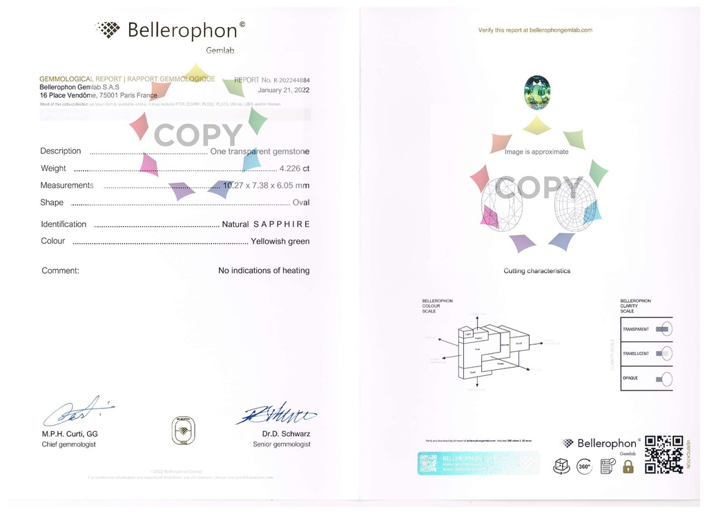 Unheated Parti Sapphire 10.27x7.38mm Oval