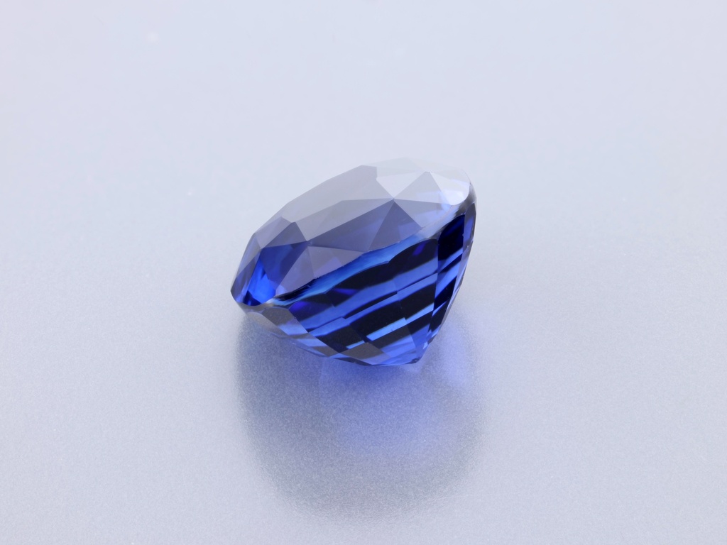 Ceylon Sapphire 10.38x10.7mm Cushion Blue