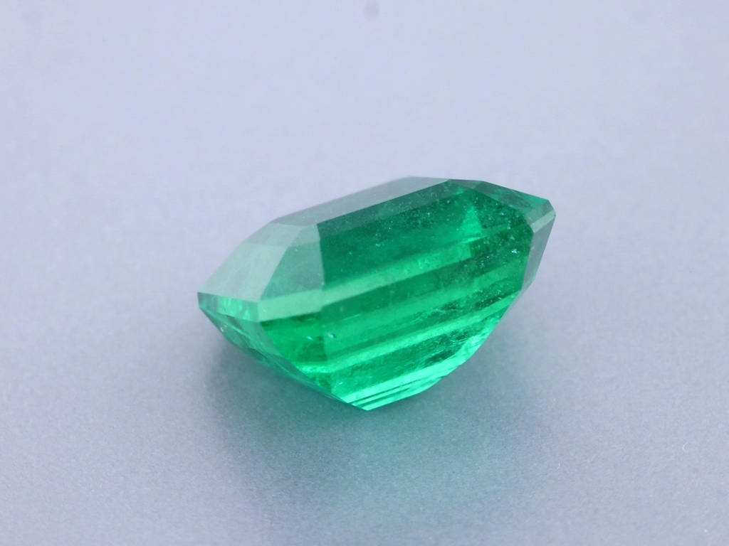 Zambian Emerald 10.06x9.24mm Emerald Cut