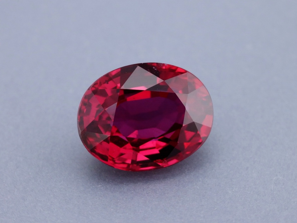 Mozambique Ruby 7.24x5.62mm Oval UNHEATED