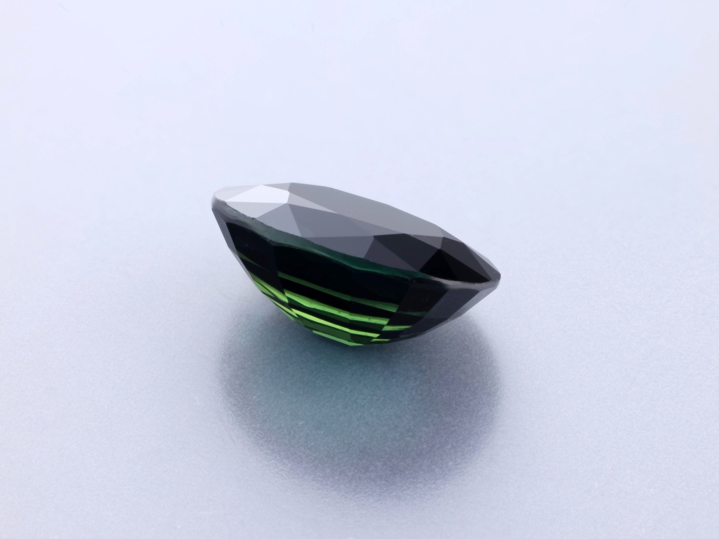 Australian Sapphire 8.1x6.1mm Oval Dark Blue