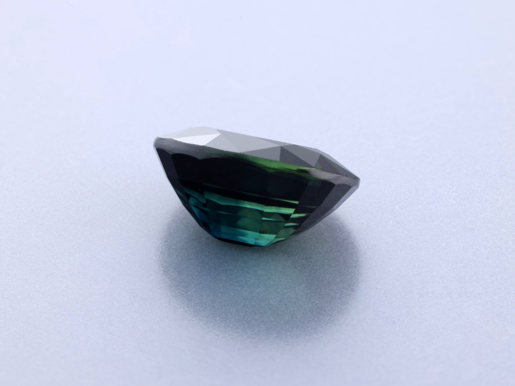 Australian Sapphire 8x6.1mm Oval Dark Blue