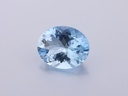 Aquamarine 10x8mm Oval Dark Blue