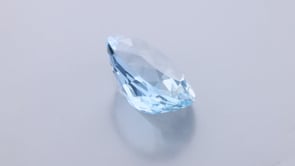 Aquamarine 13.75x9.9mm Oval Mid Blue