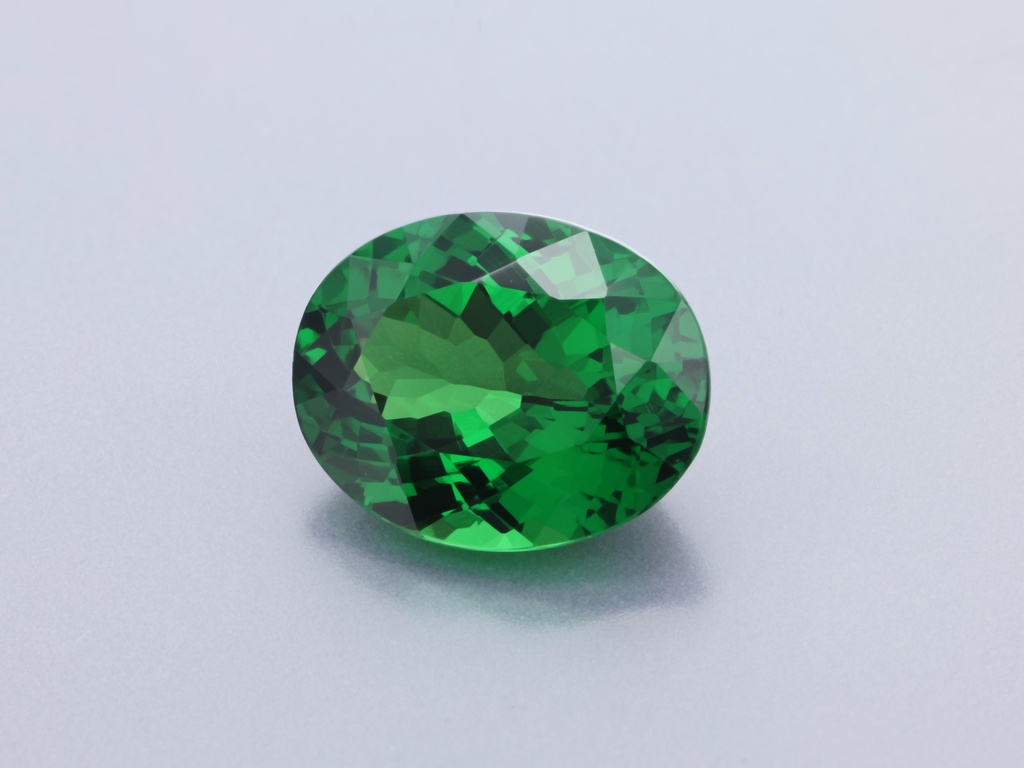 Tsavorite Garnet 9.2x7.4mm Oval