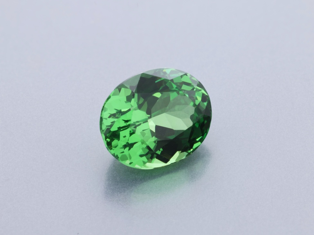 Tsavorite Garnet 6.5x5.25mm Oval
