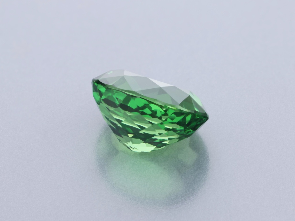 Tsavorite Garnet 6.5x5.25mm Oval