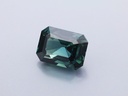 Sapphire 9.8x7.18mm Emerald Cut Teal
