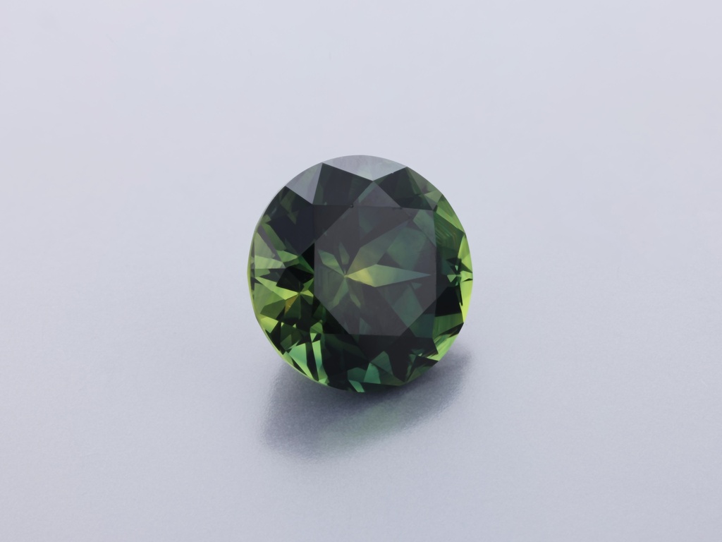 Sapphire 9.10mm Round Teal