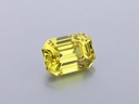Madagascan Yellow Sapphire 8.8x6.4mm Emerald Cut UNHEATED