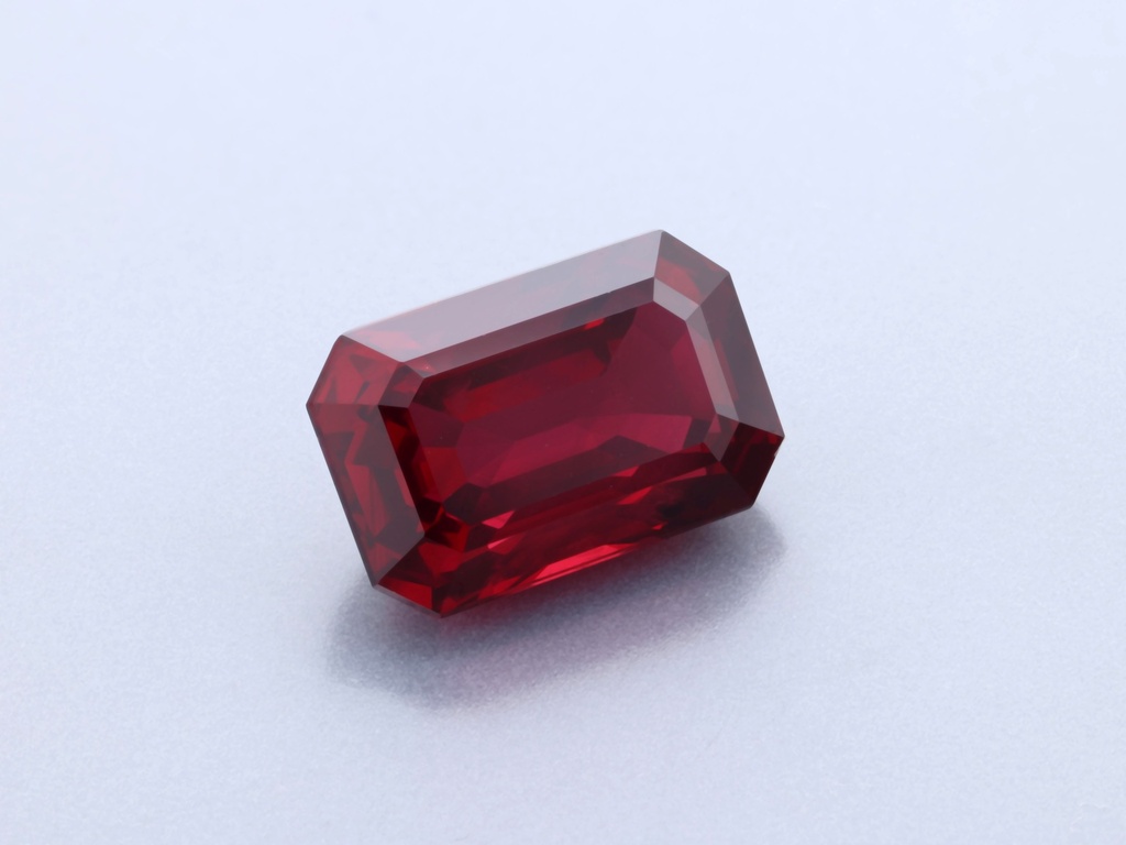 Mozambique Ruby 8.44x5.60mm Emerald Cut