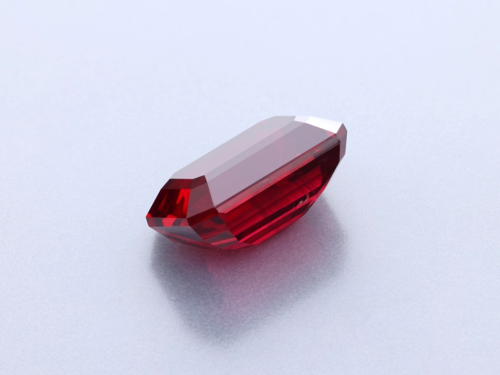 Mozambique Ruby 8.44x5.60mm Emerald Cut