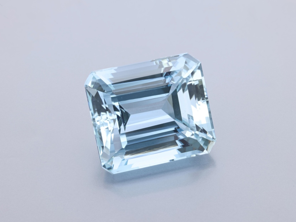 Aquamarine 14.8x13mm Emerald Cut