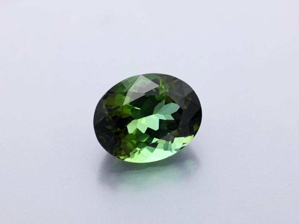 Green Tourmaline 10.2x8.15mm Oval