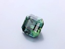 Unheated Madagascan Sapphire 8.37x8.31mm Square Emerald Cut Teal