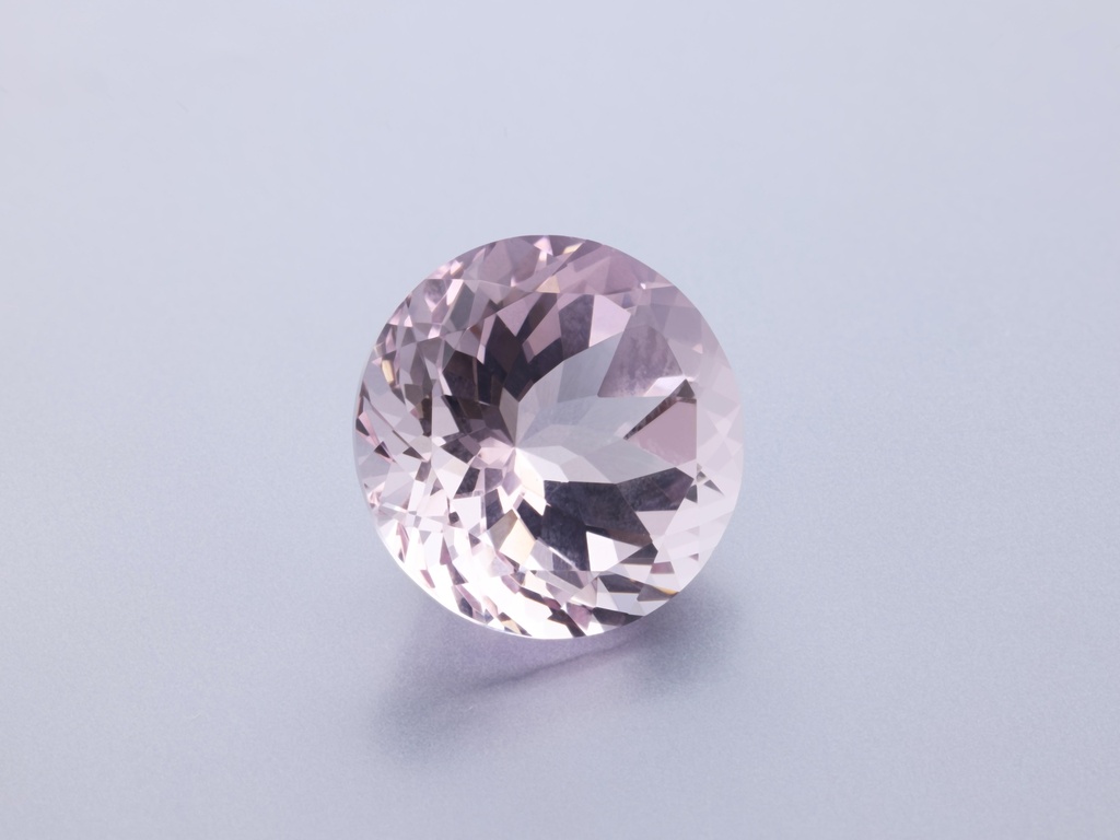 Morganite 12.50mm Round Pink