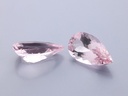 Morganite 13.5x7.5mm Pear Shape Pink - Pair
