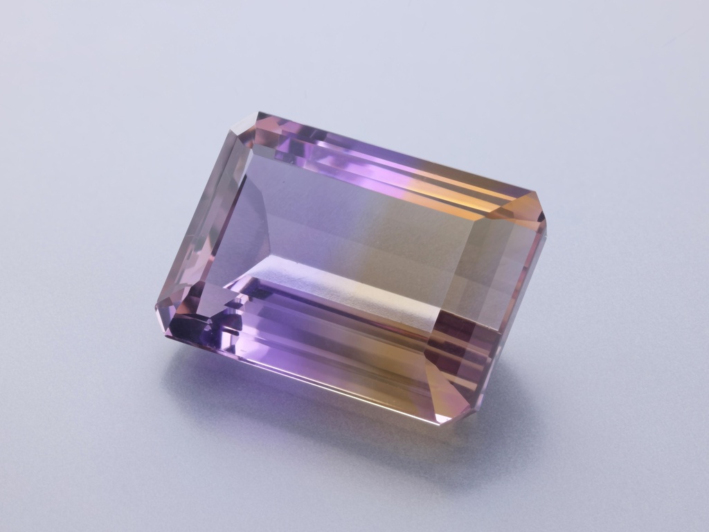 Ametrine 16.1x15.2mm Emerald Cut