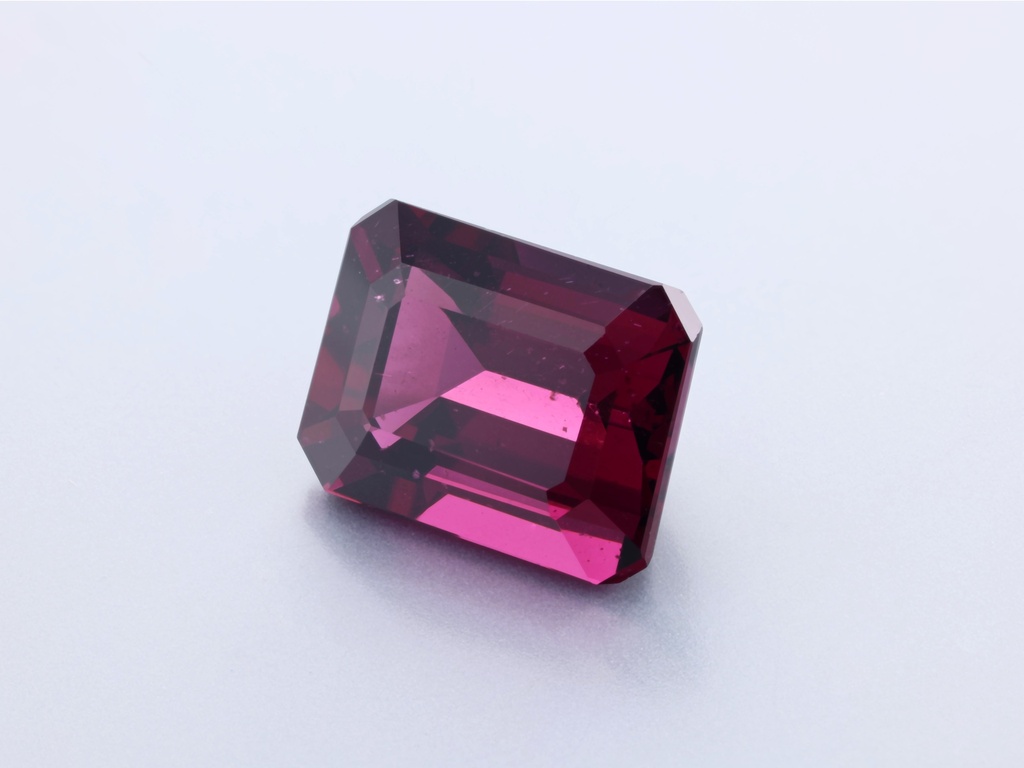 Rhodolite Garnet 9.2x7.2mm Emerald Cut