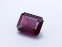 Rhodolite Garnet 10.1x8mm Emerald Cut
