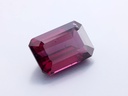 Rhodolite Garnet 12.45x8.25mm Emerald Cut