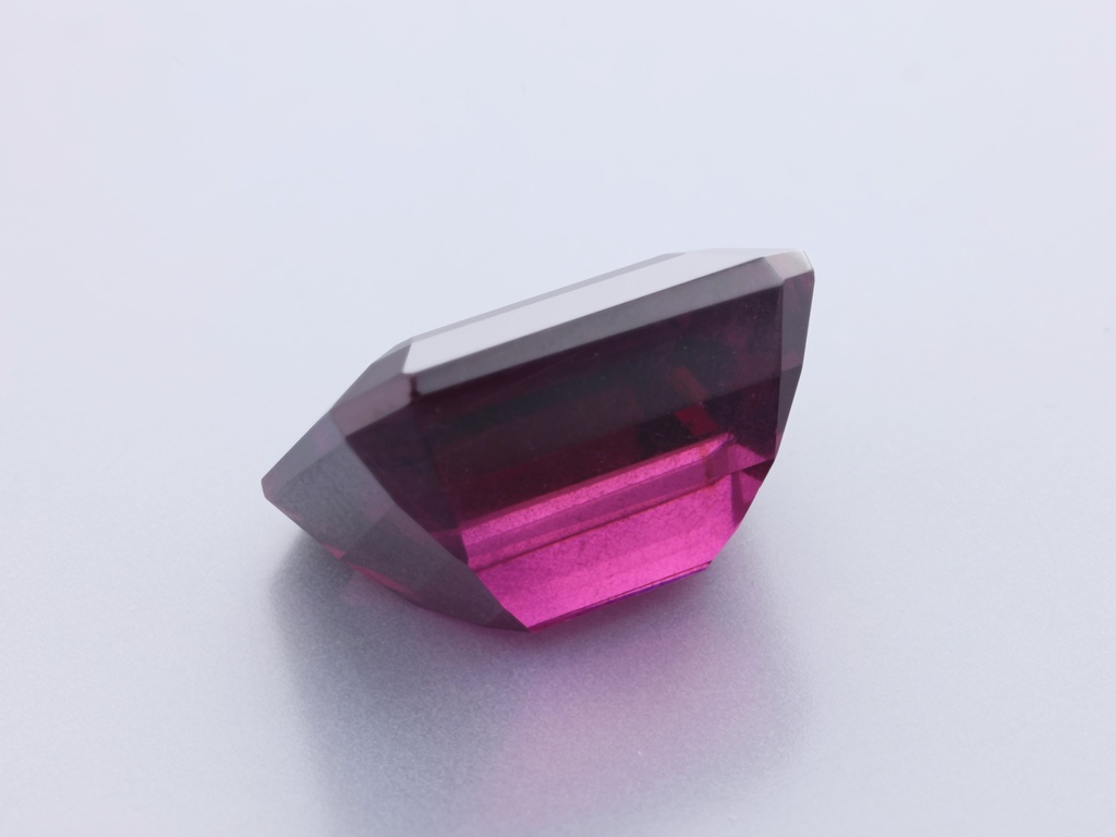 Rhodolite Garnet 11.4x9.3mm Emerald Cut
