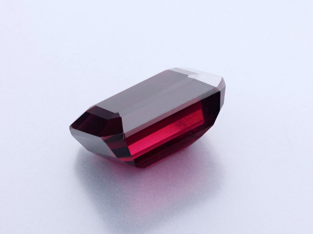 Rhodolite Garnet 13.1x10mm Emerald Cut