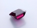 Rhodolite Garnet 11.1x11.05mm Square Emerald Cut