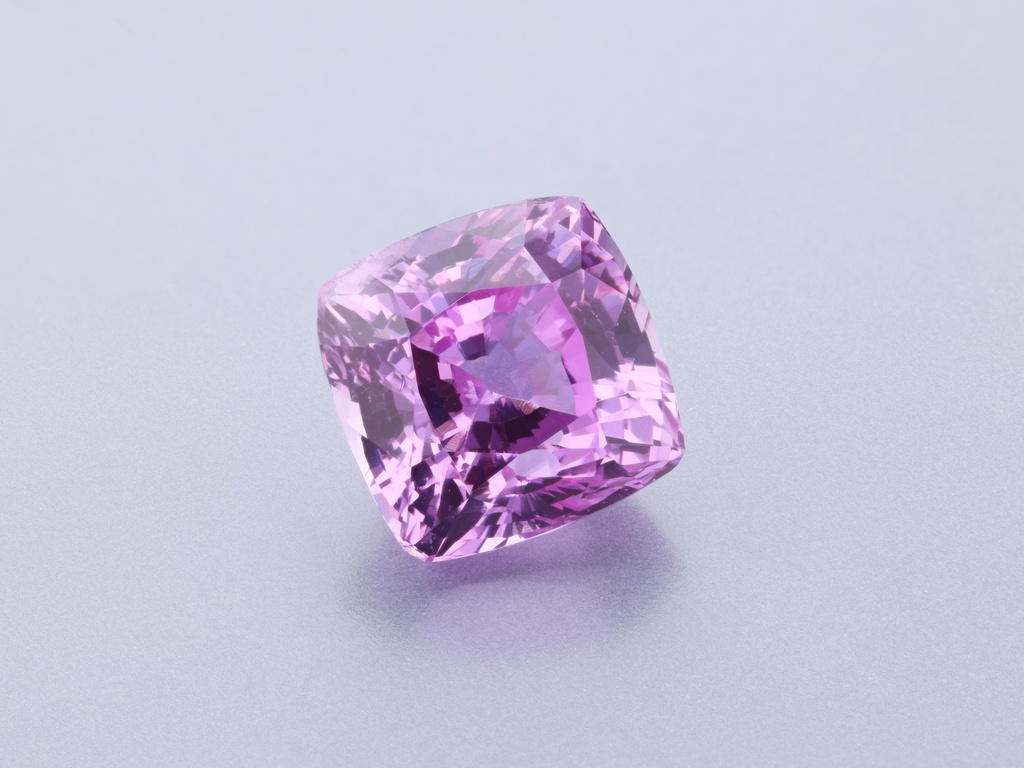 Pink Sapphire 7x6.95mm Square Cushion UNHEATED