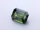 Sapphire 10.96x7.94mm Emerald Cut Green