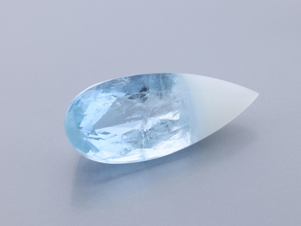 Alpine Aquamarine 24x10mm Pear Shape