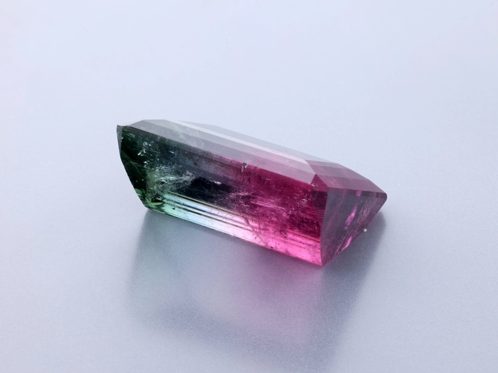 Watermelon Tourmaline 19.5x15.8mm Emerald Cut