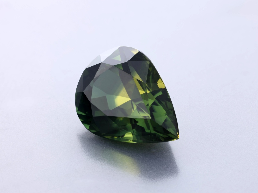 Parti Sapphire 9.00 x 6.79 x 4.78mm Pear Shape