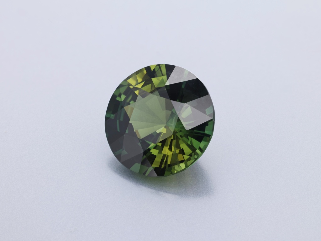 Madagascan Parti Sapphire 9.27mm Round