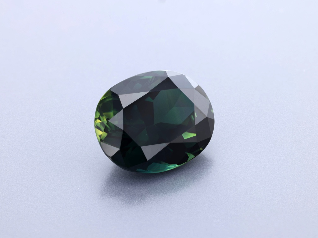 [SMVB1109X1] Parti Sapphire 11.2x9.1mm Oval