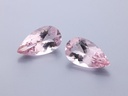 Morganite 13.5x7.5mm Pear Shape Pink - Pair